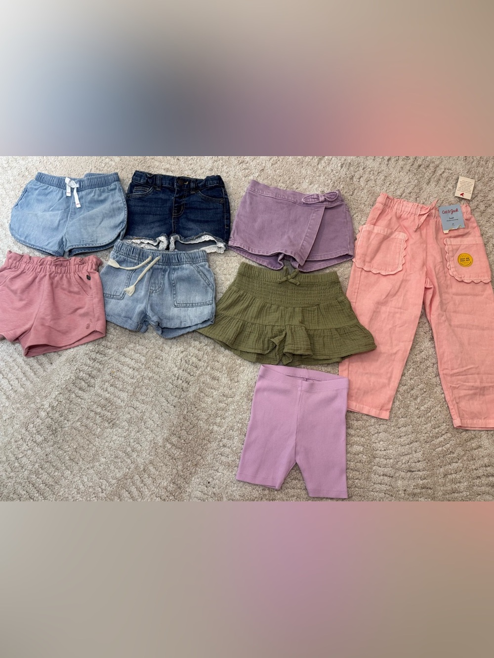 Toddler girl 3T-4T bottoms bundle set